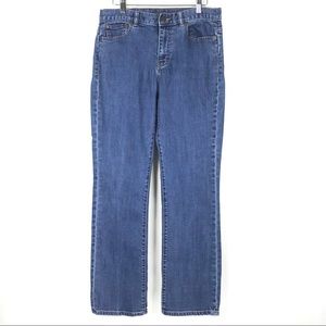 Lauren Jean Co Straight Leg Jean Size 8 Women Blue